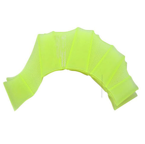 Image of Men Women Child Half finger Silicone Swimming Fins Swim Pool Sports