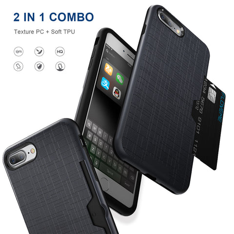 Image of Card Slot Phone Case For iPhone
