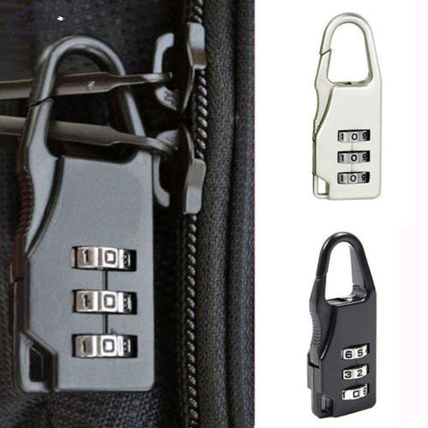 Image of Mini Padlock Travel Suitcase Luggage Security Password Lock