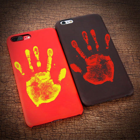 Image of assignment Dealetech iPhone Matte PC Thermal Sensor Case Color Changing