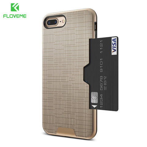 Image of Card Slot Phone Case For iPhone