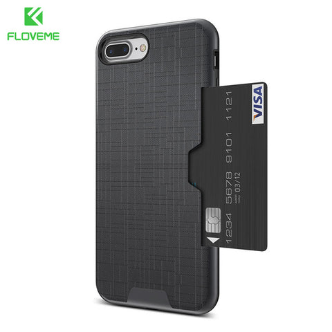 Image of Card Slot Phone Case For iPhone