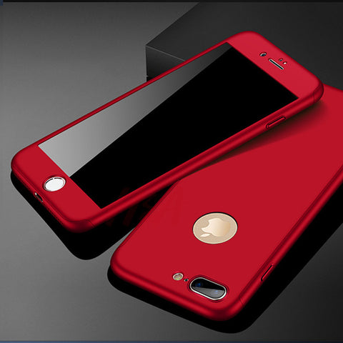 Image of 360 Degree Full Cover Case For iPhone 6 6s 7 8 Plus