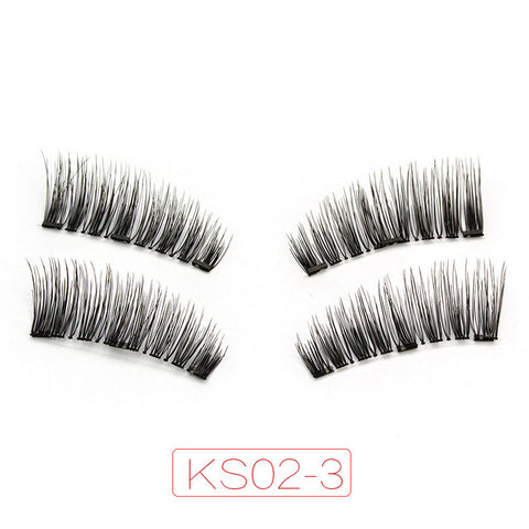 Image of Shozy Magnetic eyelashes with 3 magnets handmade 3D/6D