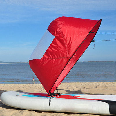 Image of wind Paddle Kit Popup Board Sail Rowing Downwind Boat