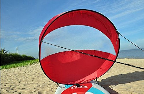 Image of wind Paddle Kit Popup Board Sail Rowing Downwind Boat