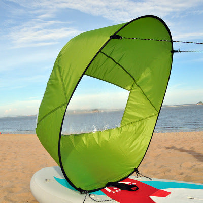 Image of wind Paddle Kit Popup Board Sail Rowing Downwind Boat