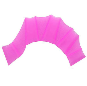 Men Women Child Half finger Silicone Swimming Fins Swim Pool Sports