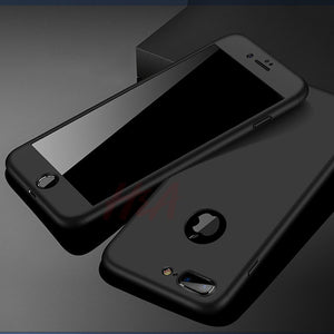 360 Degree Full Cover Case For iPhone 6 6s 7 8 Plus