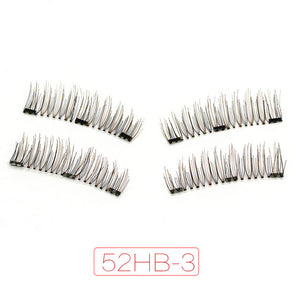 Shozy Magnetic eyelashes with 3 magnets handmade 3D/6D